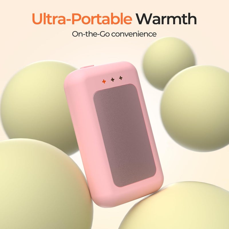 Hotdot Hand Warmers, Hand Warmers Rechargeable, Reusable Portable Electric Hand Warmer, Fast Intelligent Heating in 1 Second, Gifts for Christmas, Outdoor, Golf, Hunting, Camping Accessories - Image 4